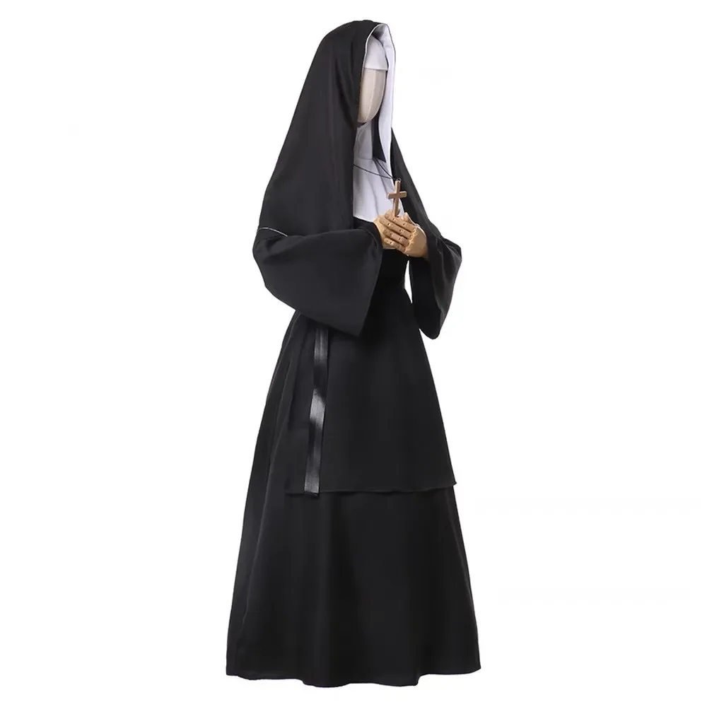Anime Cosplay Nun - 2026 Kadın Rahibe Kostümleri Maria Orta