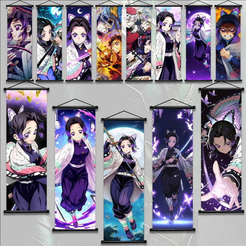 Anime Cosplay Props - Shinobu Kocho Demon Slayer Sanat Kumaş