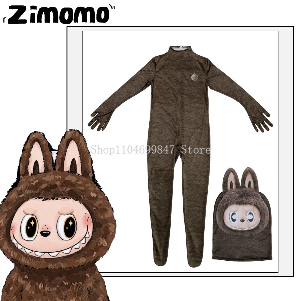 Anime Cosplay Outfit Girl - Karikatür Canavar Zimomo Cosplay Kostüm Tema