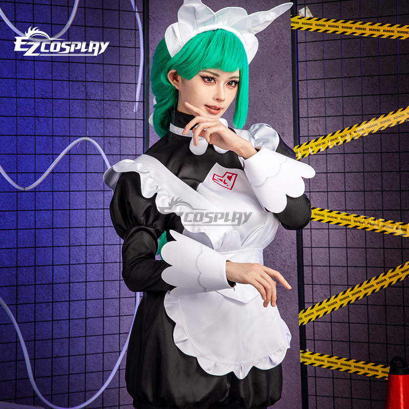 Anime Cosplay Outfit Girl - Legends Z-A Lebanne Harujio Hizmetçi Cosplay