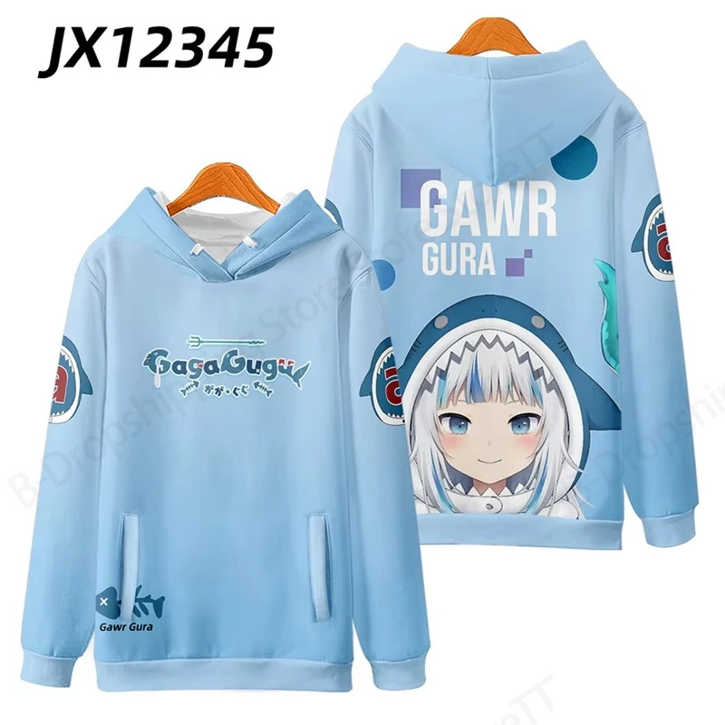 Cosplay Anime Basic - Gawr Gura Anime Cosplay 3d Baskı