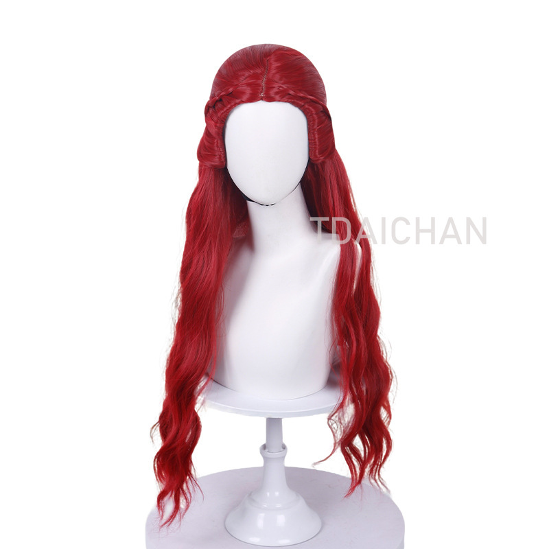 Kıvırcık Cosplay Peruk Kırmızı - Anime Cosplay Red Hair incelemesi ve fiyatı