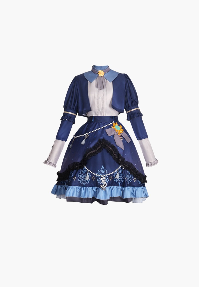 2025 PJSK Yıldız Renkli Elbise - Cosplay Anime Female Characters incelemesi ve fiyatı