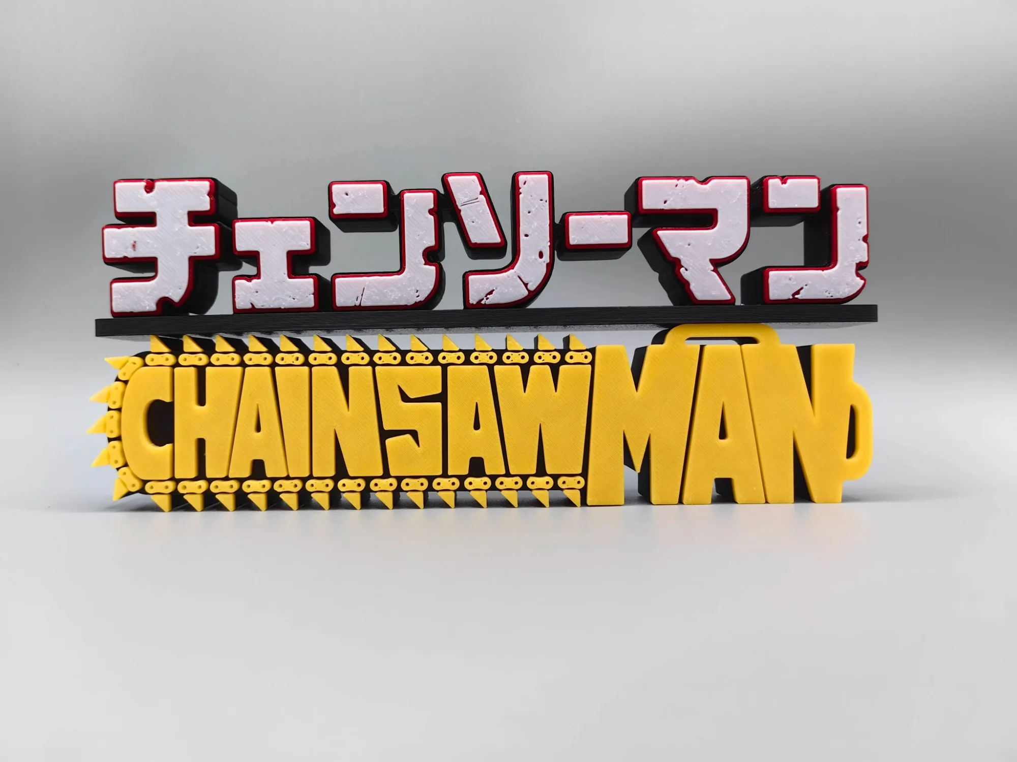 Anime Testere Adam 3D Logo Mod - Anime Cosplay Chainsaw Man incelemesi ve fiyatı
