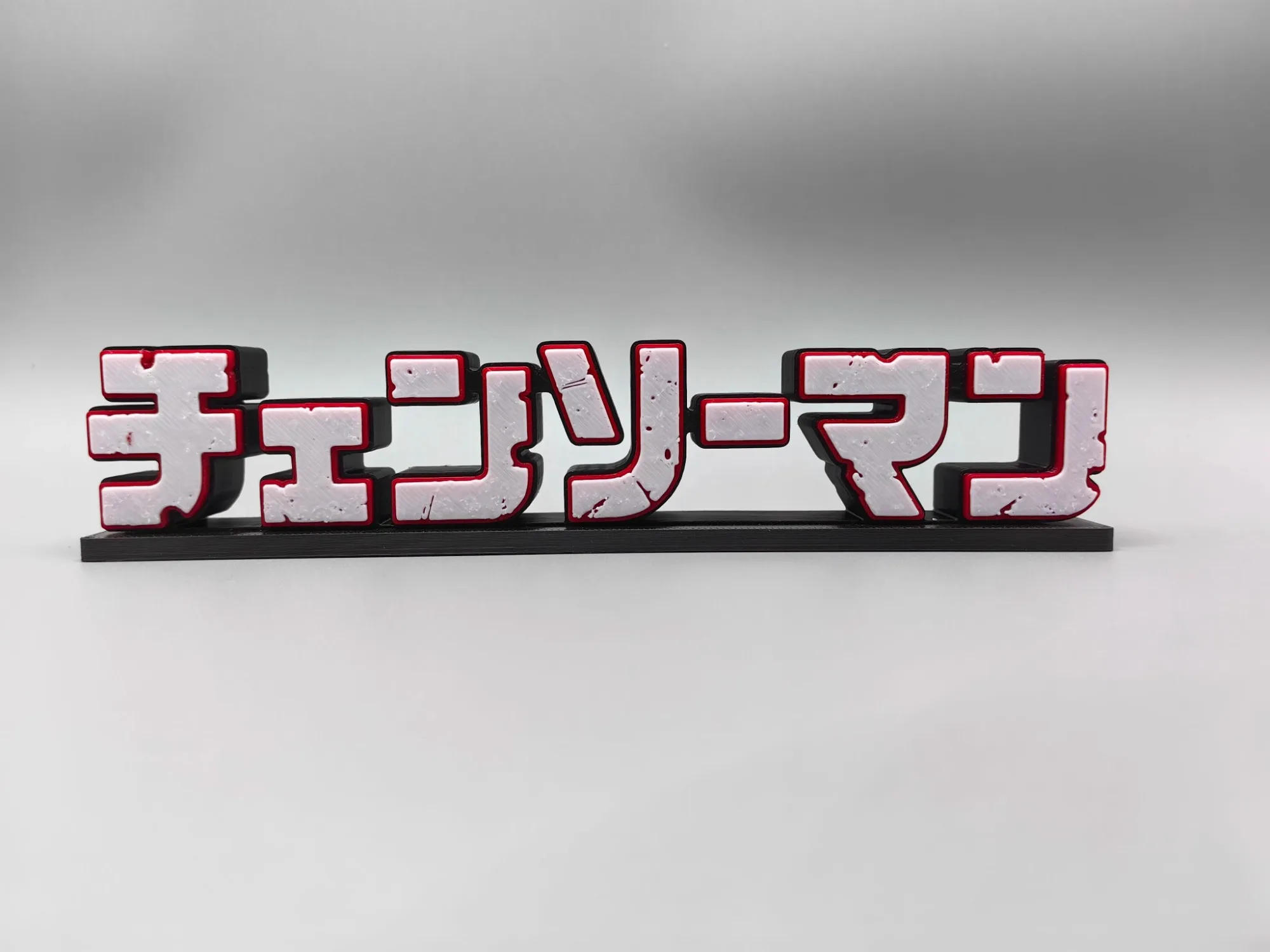 Anime Testere Adam 3D Logo Mod - Anime Cosplay Chainsaw Man incelemesi ve fiyatı