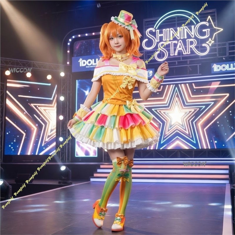 Parlayan Yıldız Peri Rüya Miko - Anime Yang Cosplay incelemesi ve fiyatı
