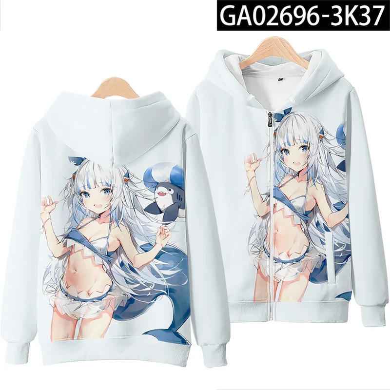 Anime Gawr Gura cosplay 3D bas - Cosplay Anime Basic incelemesi ve fiyatı
