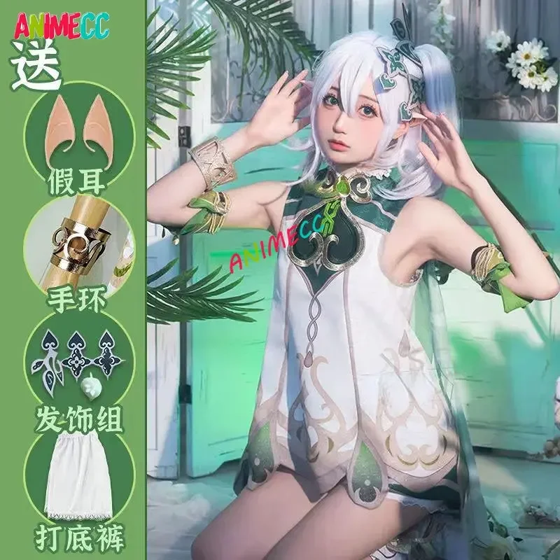Stokta ANIMECC Nahida Genshin  - Anime Cosplay Outfit Girl incelemesi ve fiyatı