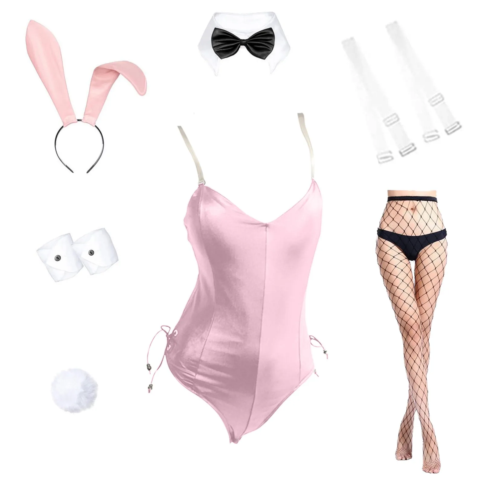 2025 kadın tavşan kız takım el - Anime Cosplay Outfit Girl incelemesi ve fiyatı