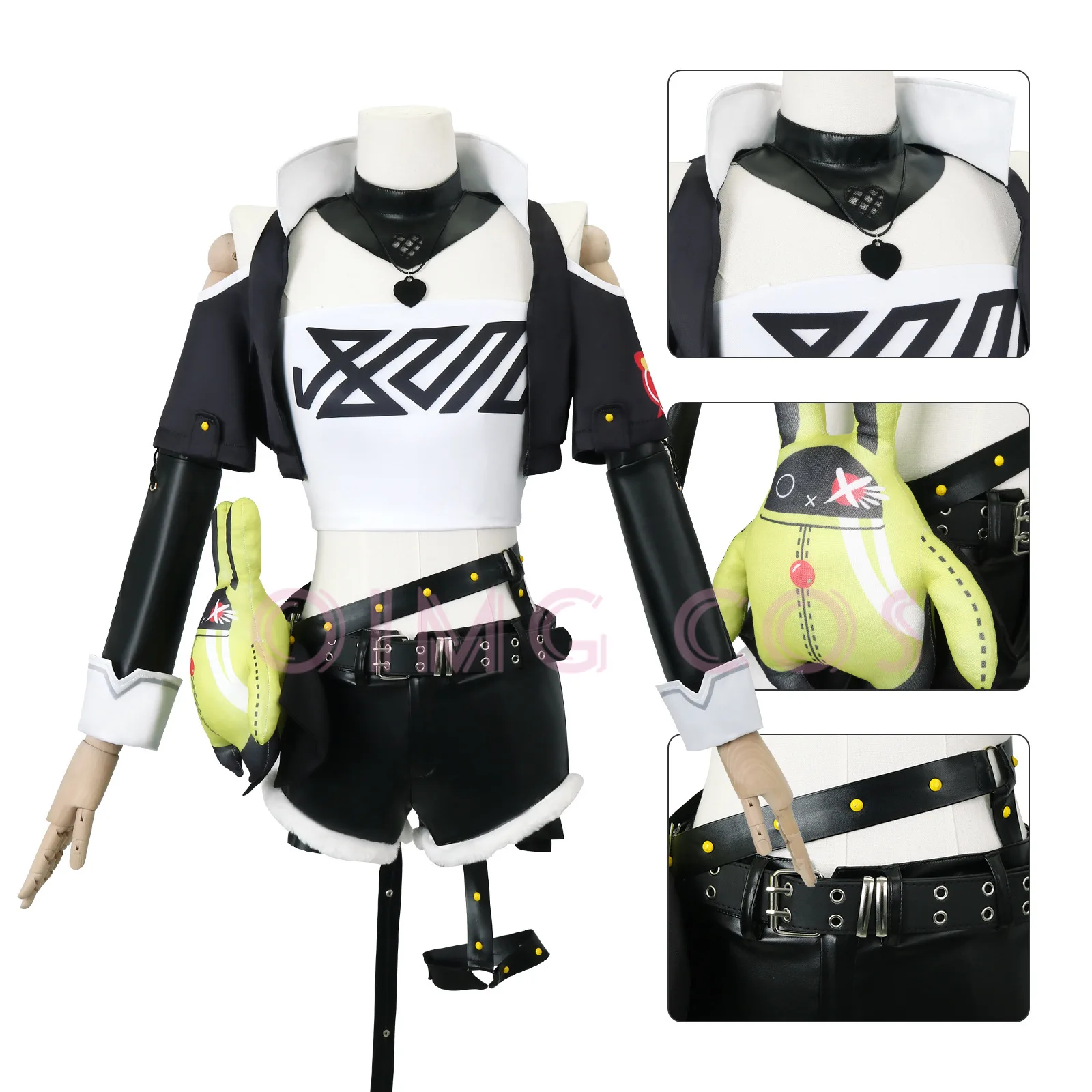 Nicole Demara Zenless Zone Zer - Cosplay Anime Female Characters incelemesi ve fiyatı