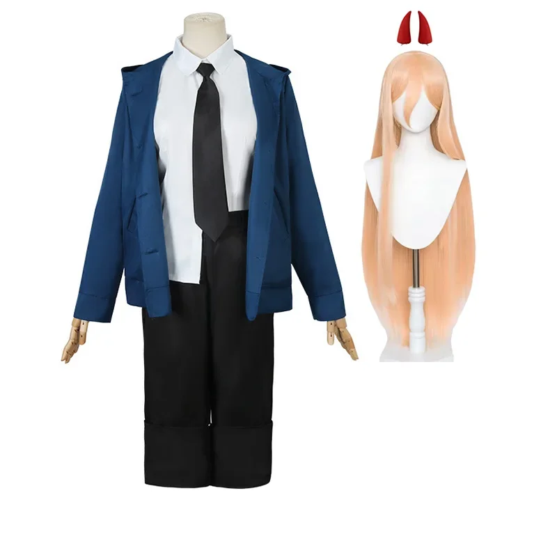 Güç Cosplay Testere Adam Kostü - Anime Cosplay Chainsaw Man incelemesi ve fiyatı