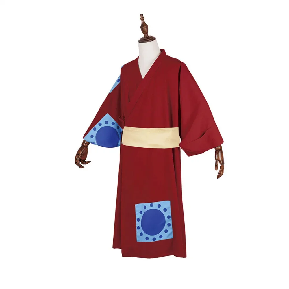 Kırmızı Kimono Anime One Monke - Anime Cosplay Luffy incelemesi ve fiyatı